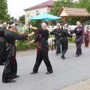 Під час фестивалю вуличного мистецтва у Доброславі відкрили металеву "перлинку"