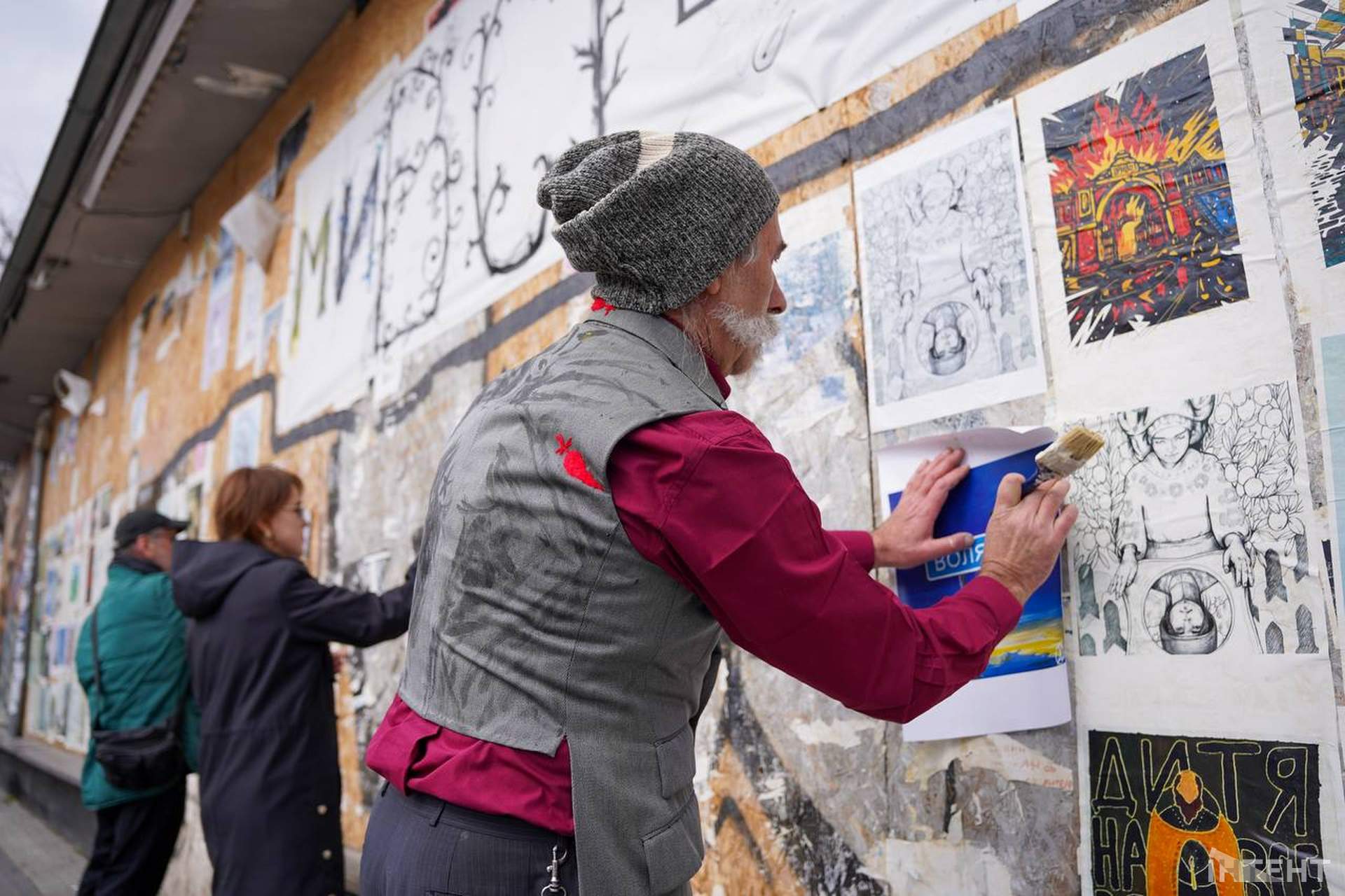 На одеській "Книжці" відновили виставку "Воля не смерть"