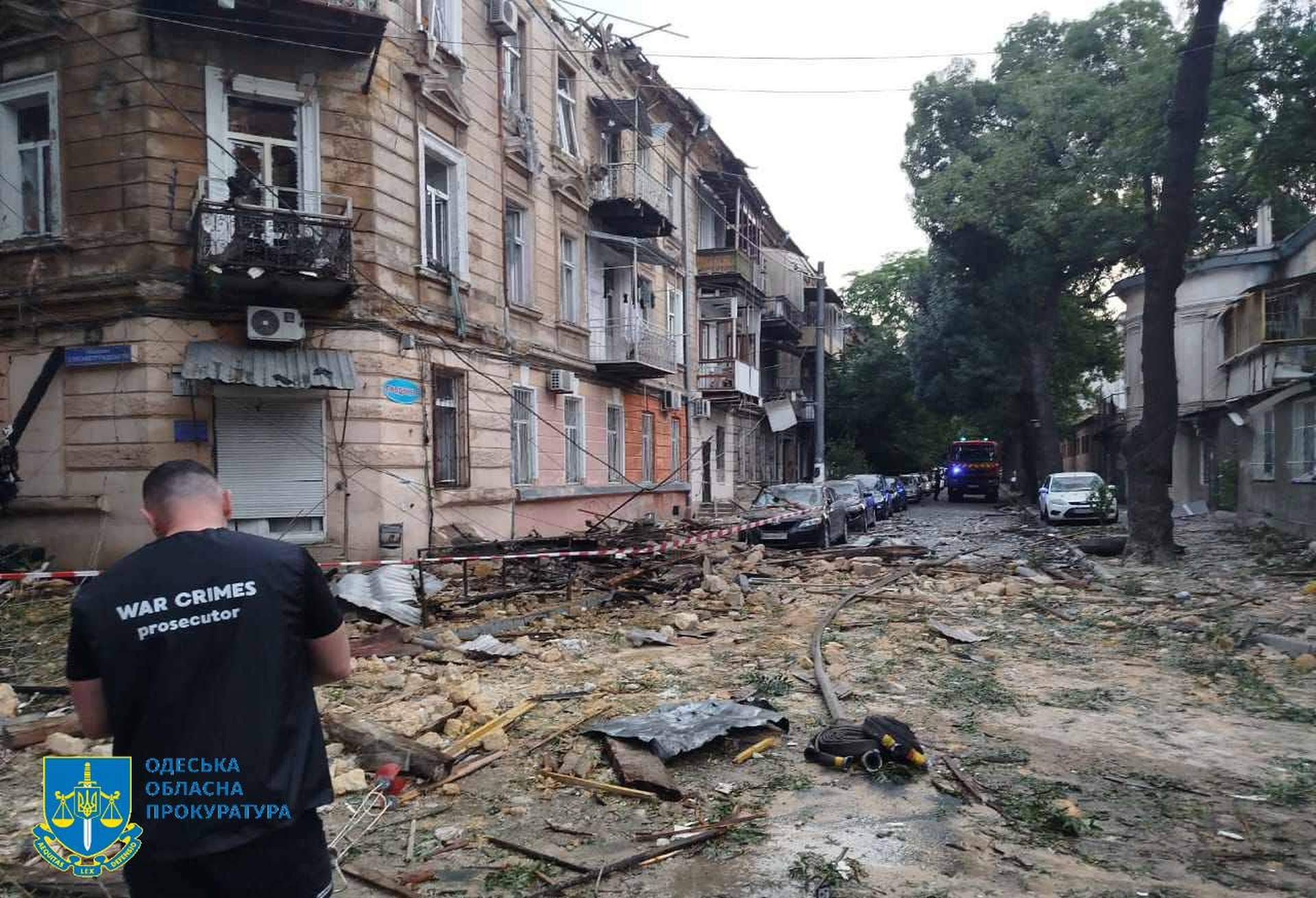Вночі росіяни вбили в Одесі двох людей й поцілили в пологовий будинок