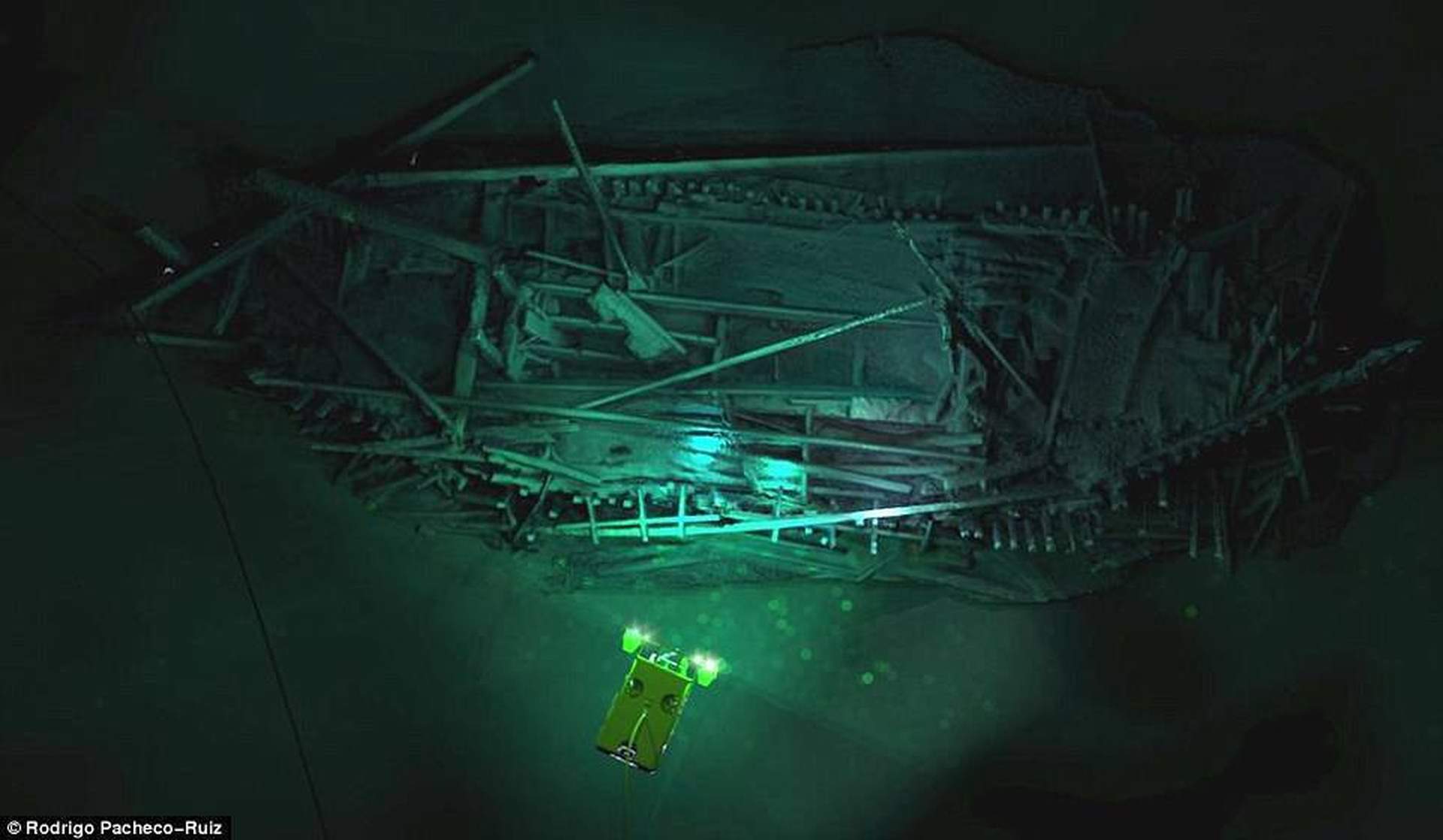 Ученые сделали 3D фото затонувших в Черном море византийских кораблей