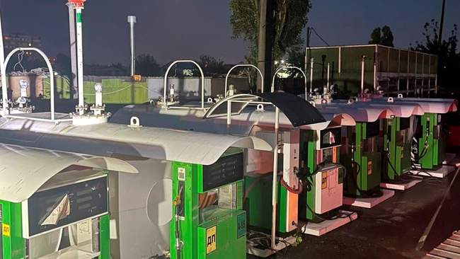 Нелегальні АЗС. ФОТО: БЕБ в Одеській області