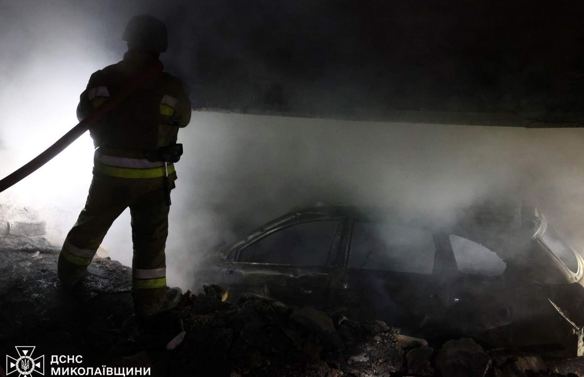 Нічний удар безпілотників залишив частину Миколаївщини без світла