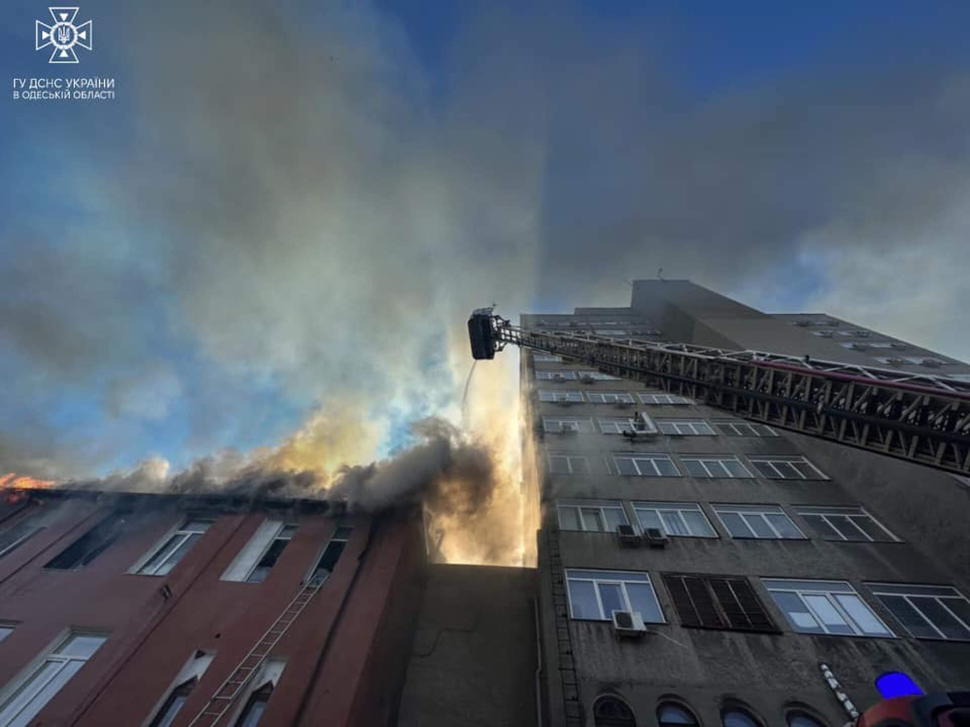 В Одесі горів завод