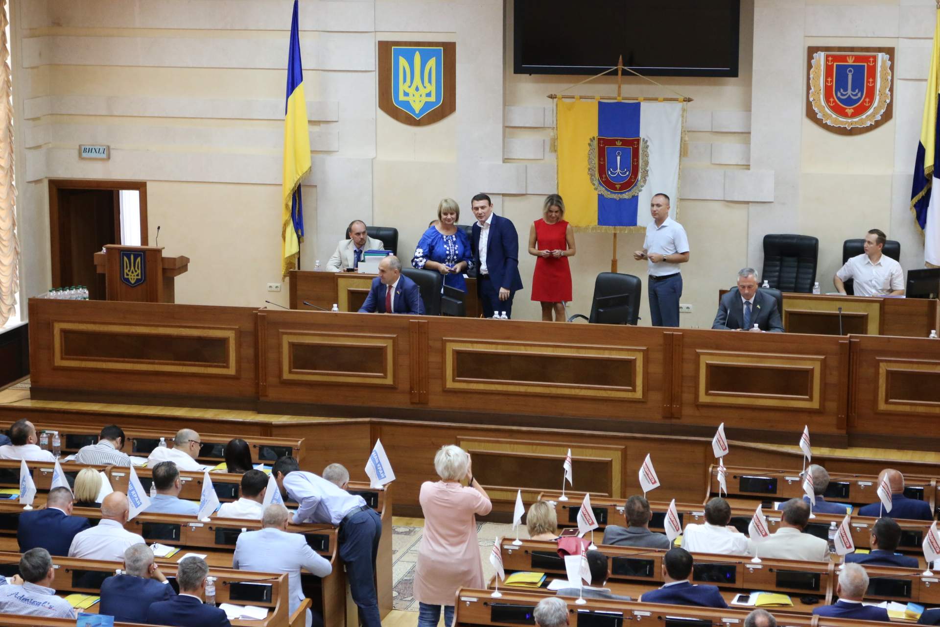 Как проходила сессия Одесского областного совета