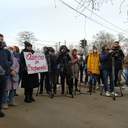 Акція в підтримку Сергія Стерненка під стінами Одеського СІЗО