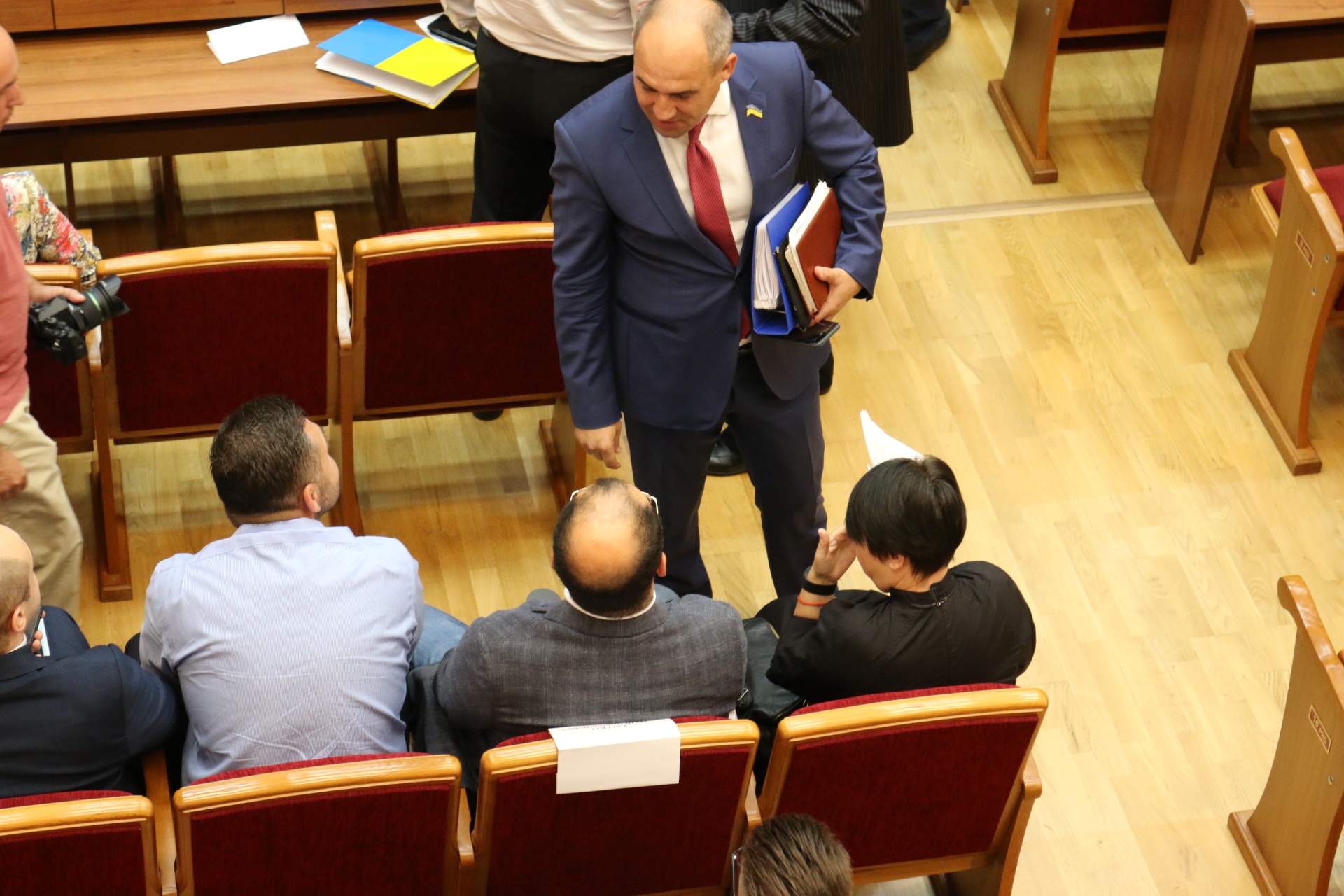Как проходила сессия Одесского областного совета