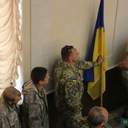 Сессия областного совета: шины, камуфляж и фото на память