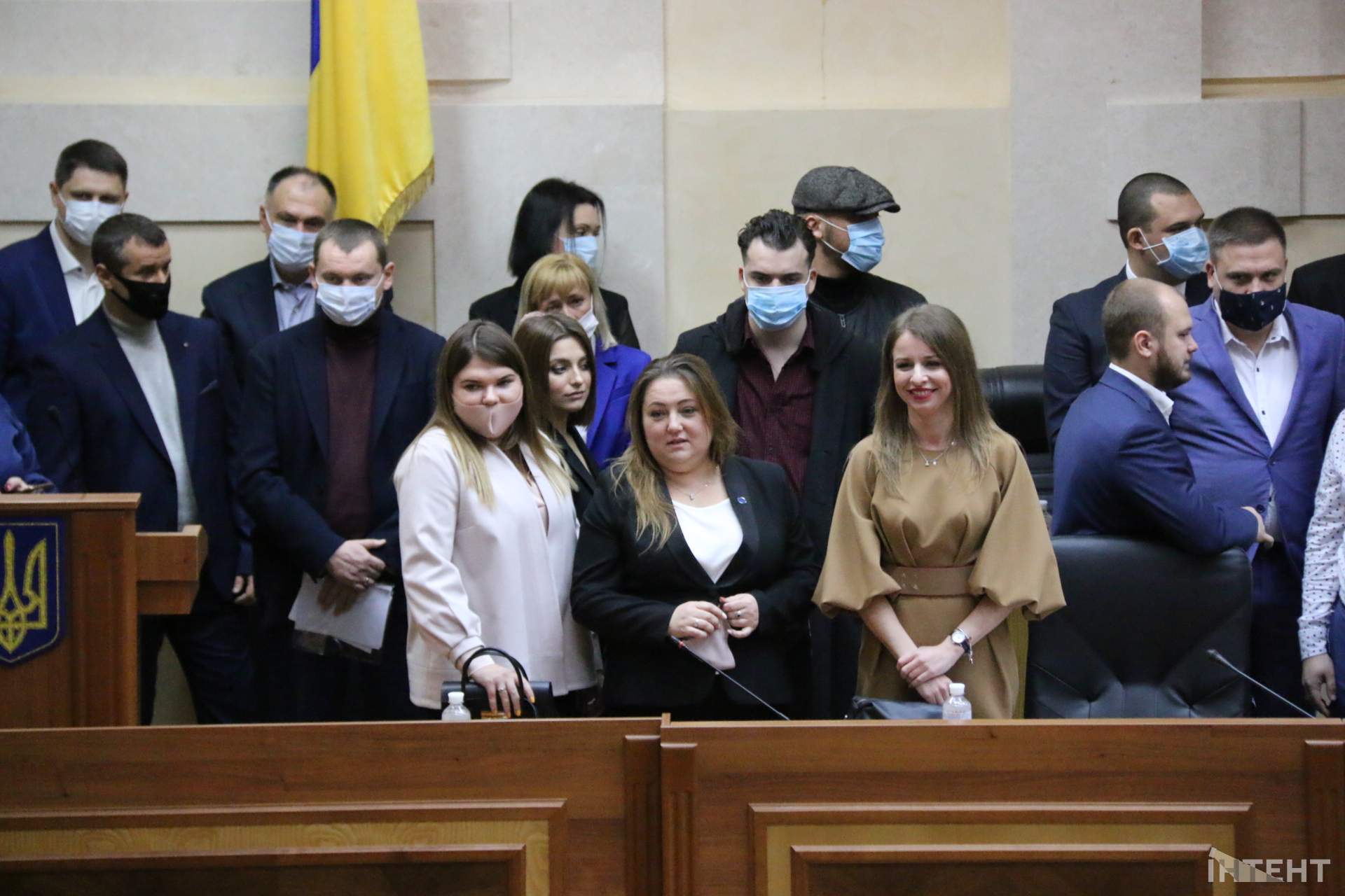 Перша сесія нової Одеської обласної ради в кадрах