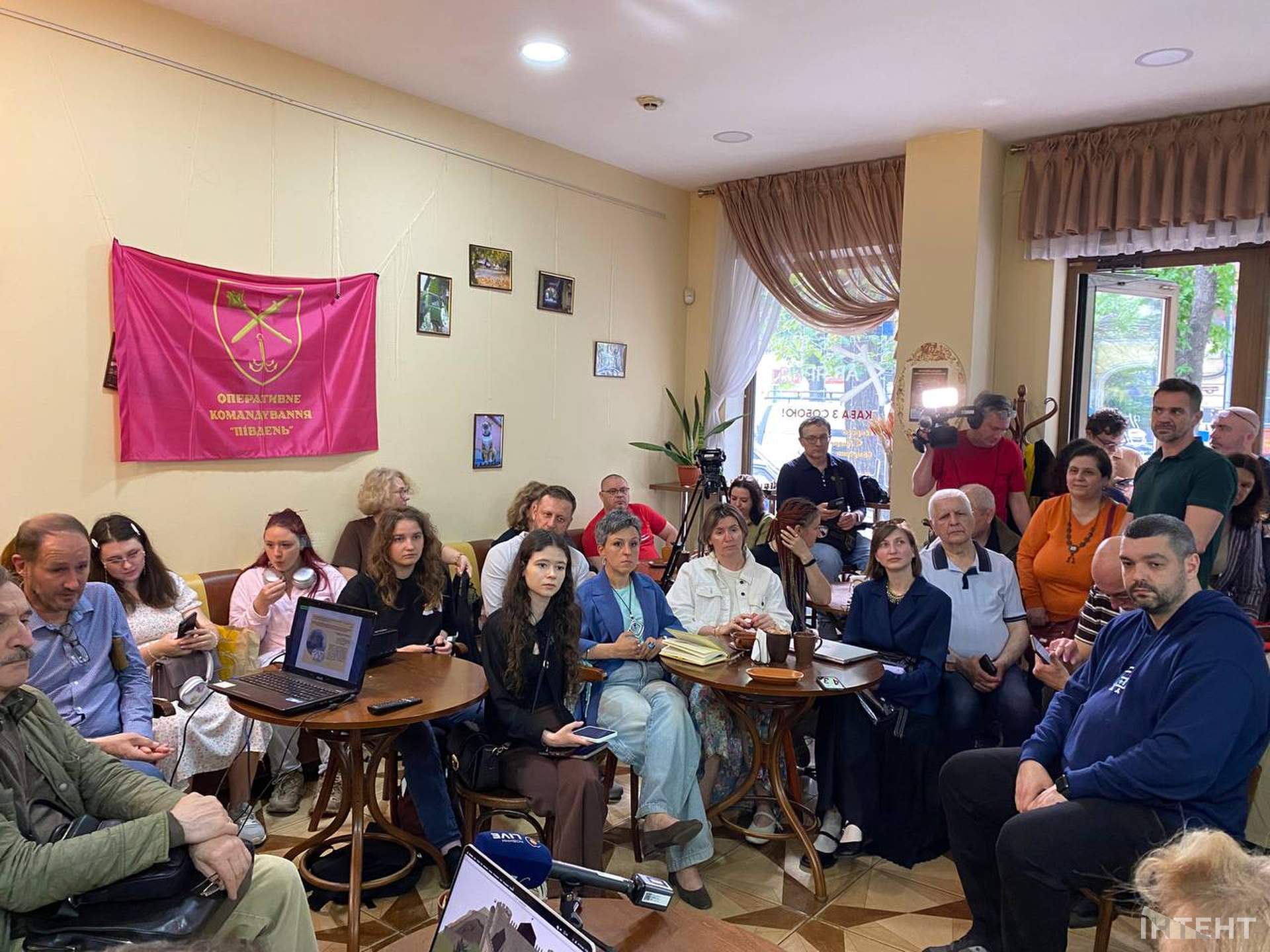 В одеській Книгарні-Кав'ярні презентували 3D-реконструкцію фортеці Ходжабей