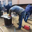 Одеські волонтери роблять пічки-буржуйки для військових