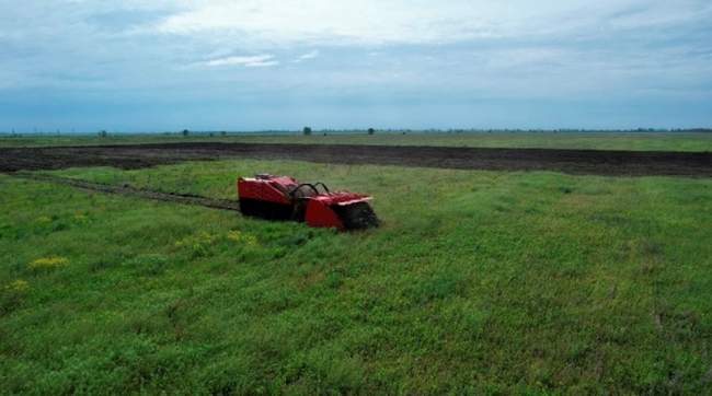 Розмінування. Фото: ДСНС України в Херсонській області