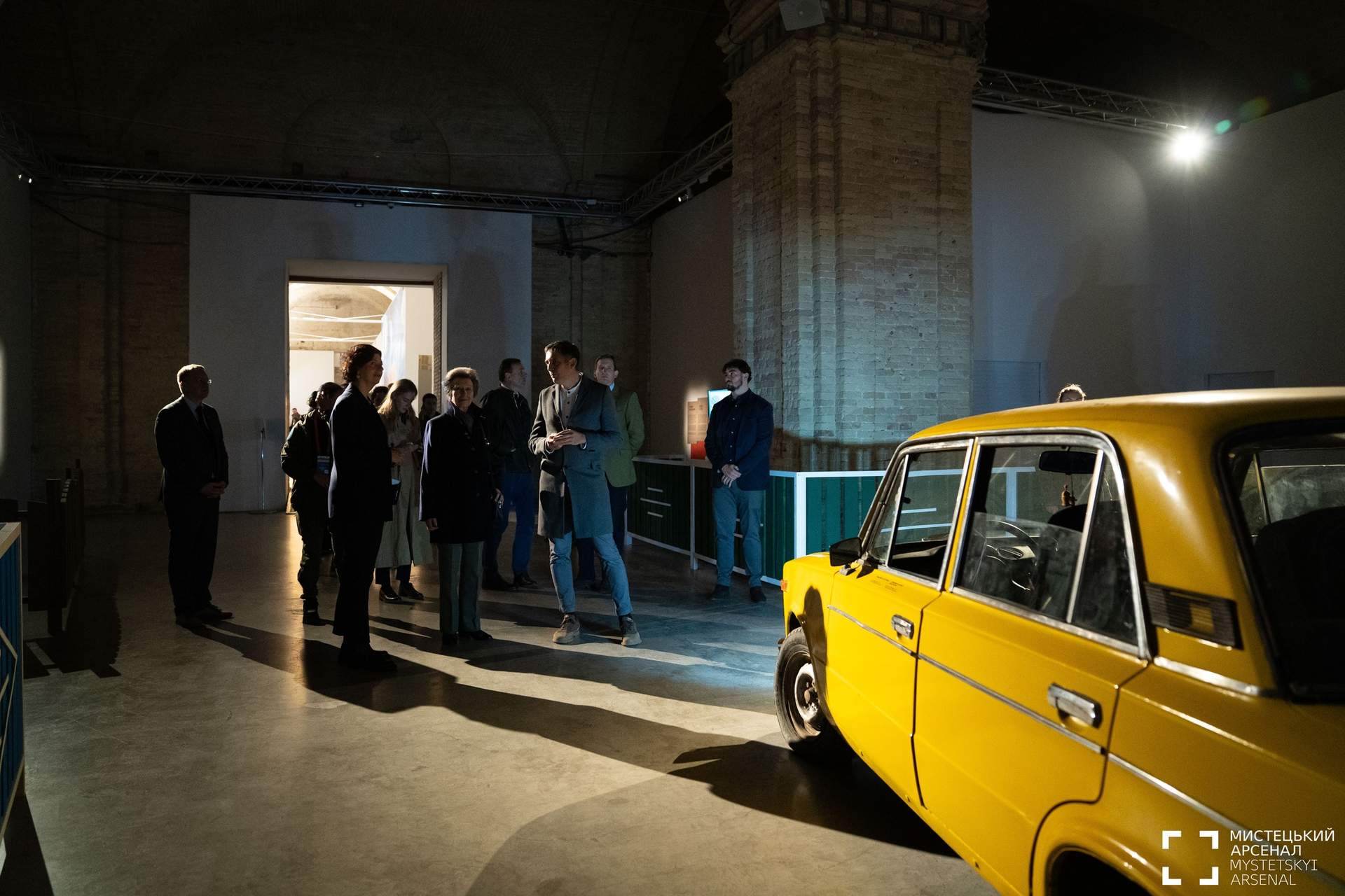 Британська Принцеса Анна відвідала виставку ''Херсон.Степ тримає.''