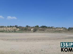 Озеро на Одещині аномально обміліло