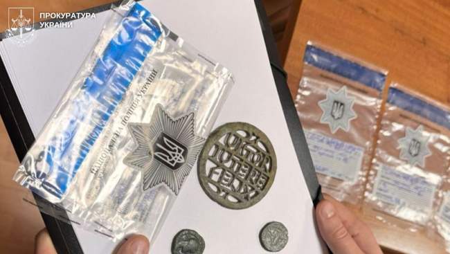 Римський артефакт. ФОТО: od.gp.gov.ua