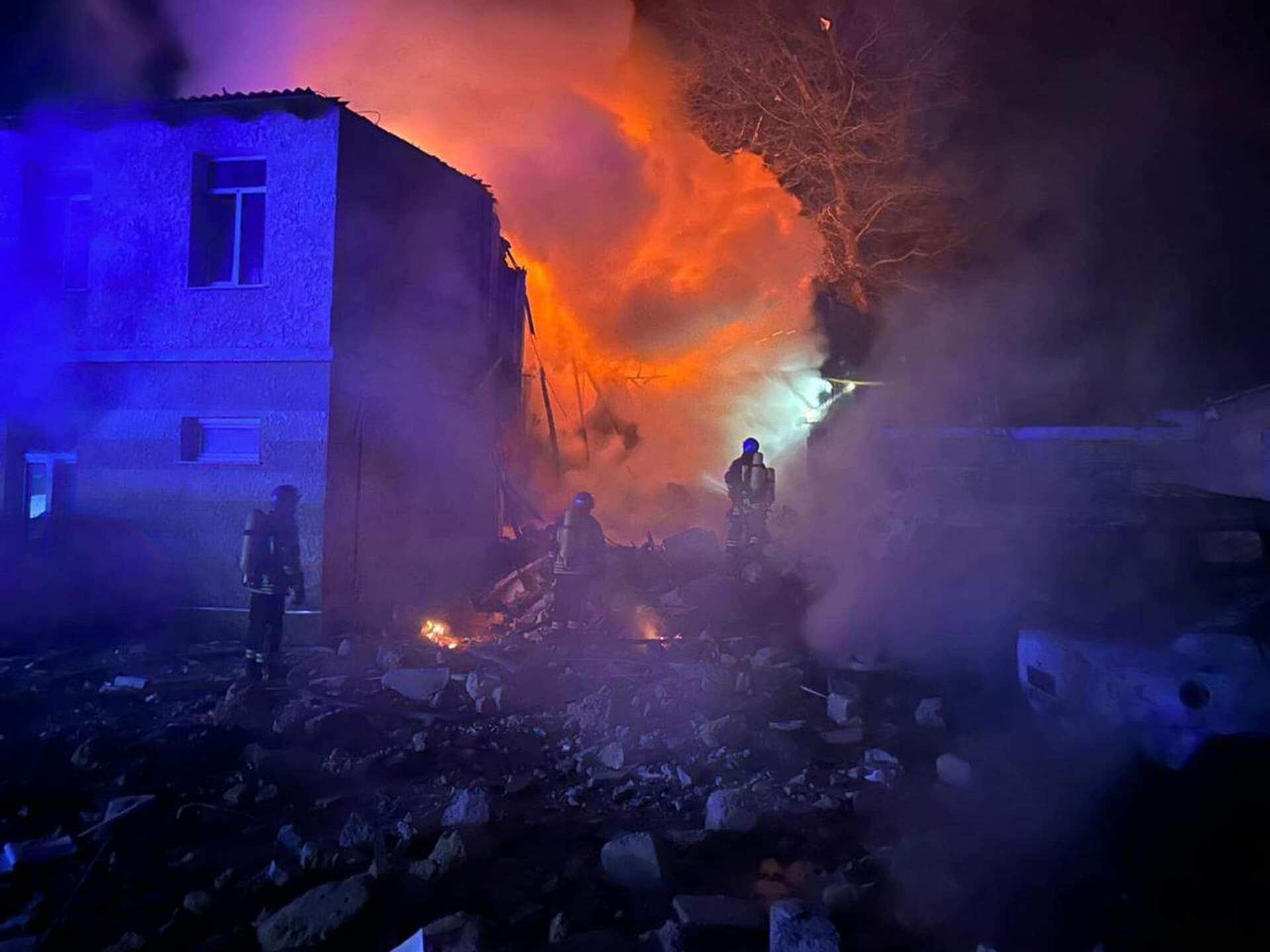 Військові показали наслідки нічної атаки на Одещину