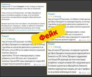 Фейк про відсутність виборів через вигадану соціологію від вигаданого джерела в Офісі Президента