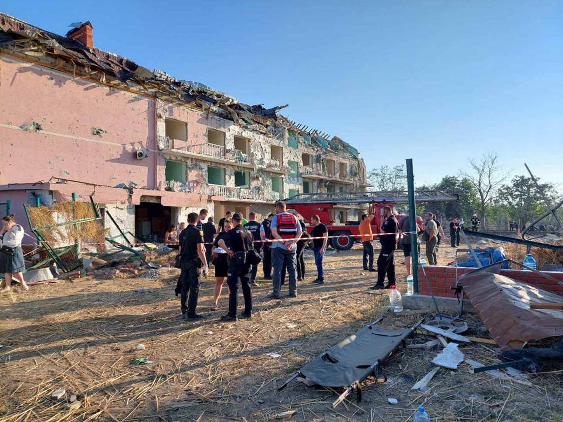 Наслідки вбивчої нічної атаки ракетами по Сергіївці