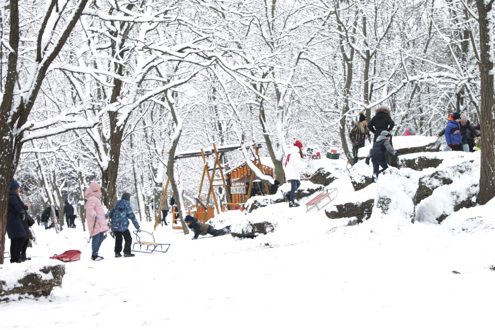Одесу завалює снігом