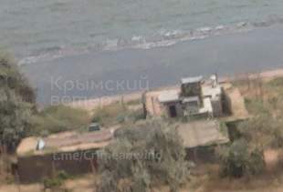 Occupants start building a new defense line in Crimea