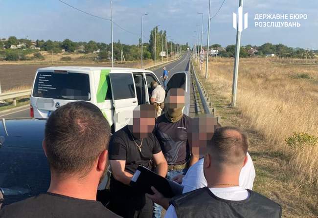 Затриманий. ФОТО: ДБР