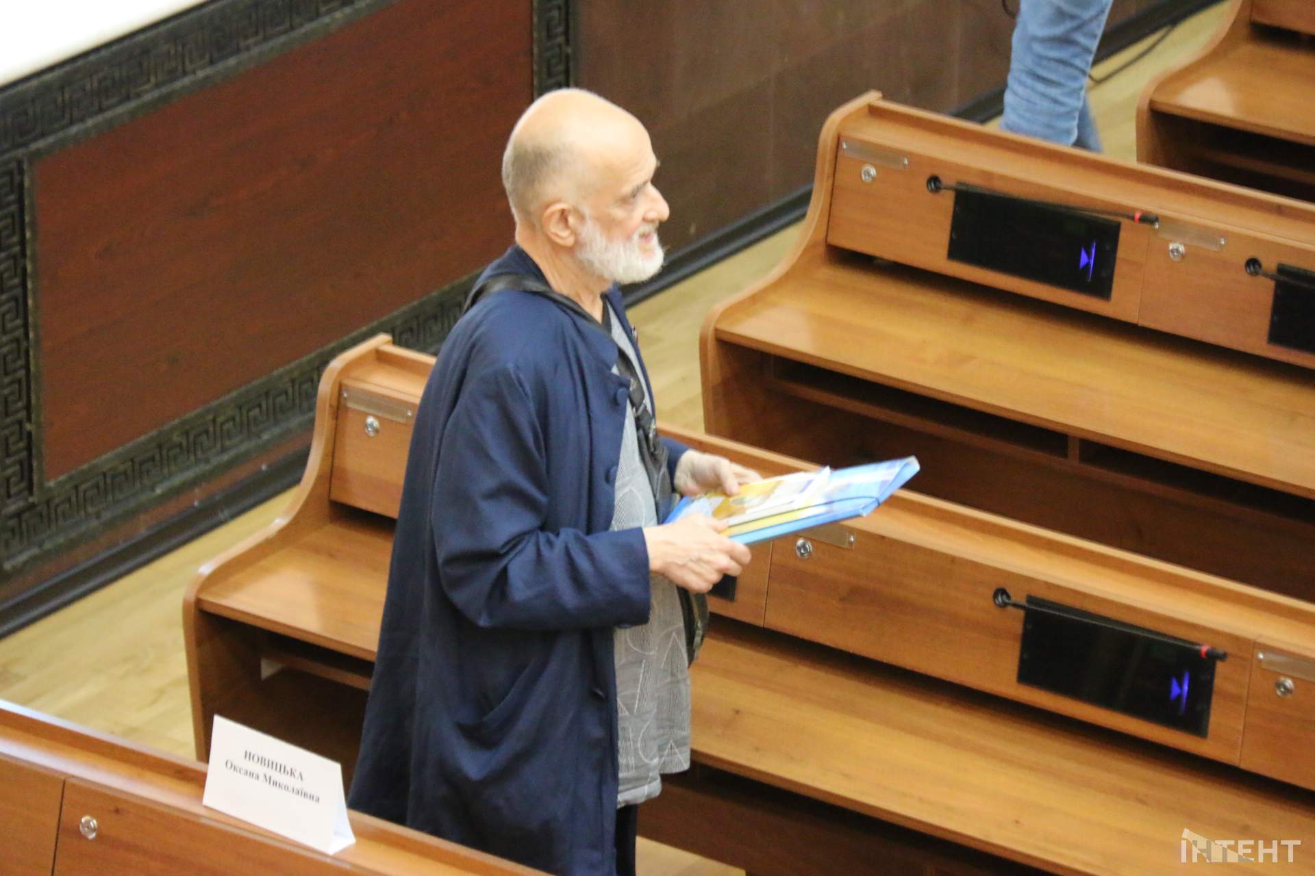 Кадри з сьомого пленарного засідання Одеської обласної ради