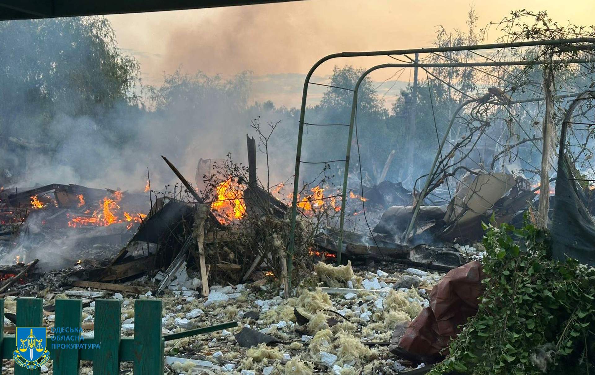 На Одещині російські дрони влучили в житлові будинки