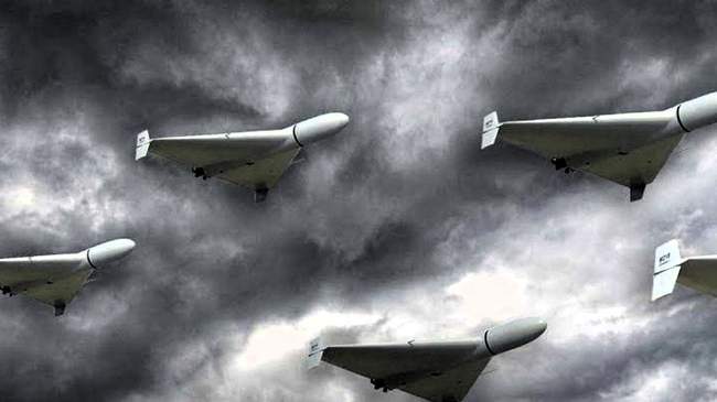 Атака "Шахедами". ФОТО: Силы обороны юга Украины/telegram