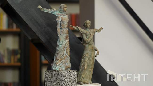 Design of the monument to Lesia Ukrainka. PHOTOS: Intent