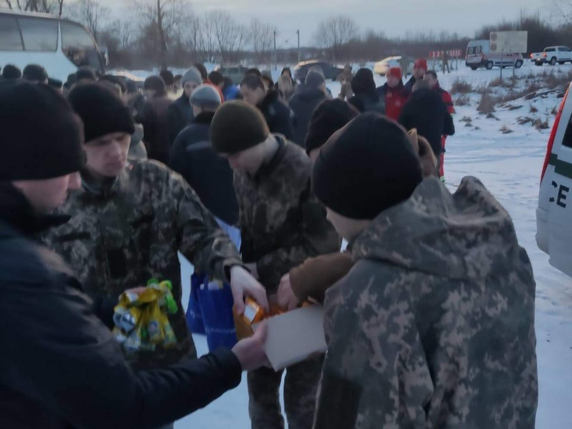 Додому з полону повернулися 46 миколаївських морпіхів