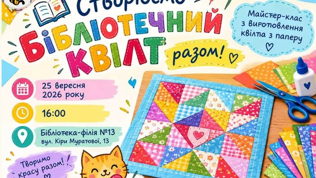 Створюємо бібліотечний квілт разом!