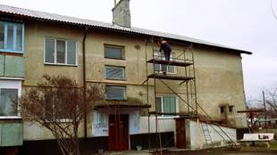 На Николаевщине восстановили поврежденный из-за обстрелов дом