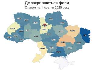На Николаевщине количество закрытых ФЛП превысило количество новых