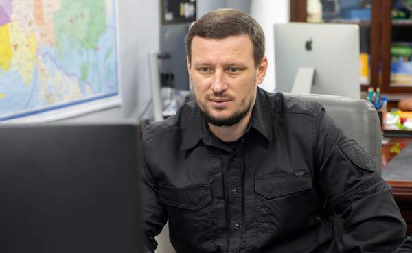 начальника Херсонської ОВА Олександр Прокудін. Фото: ХОВА