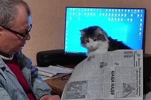 The long-time editor-in-chief of the Reni Herald dies