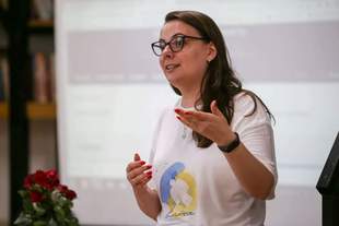 "Війна для мене стала потужним фільтром оточення", - представниця мовного омбудсмана Ярослава Вітко-Присяжнюк