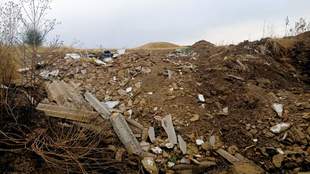 Scythian mound in Odesa region turned into a landfill