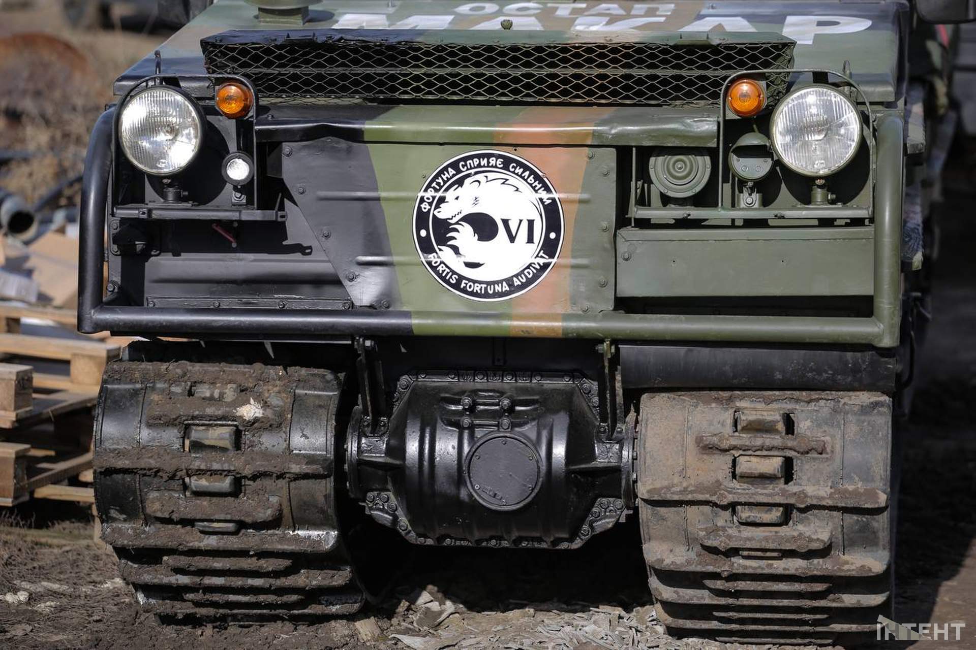 Під Одесою відкрили мурал присвячений загиблому військовому Остапу Макарову