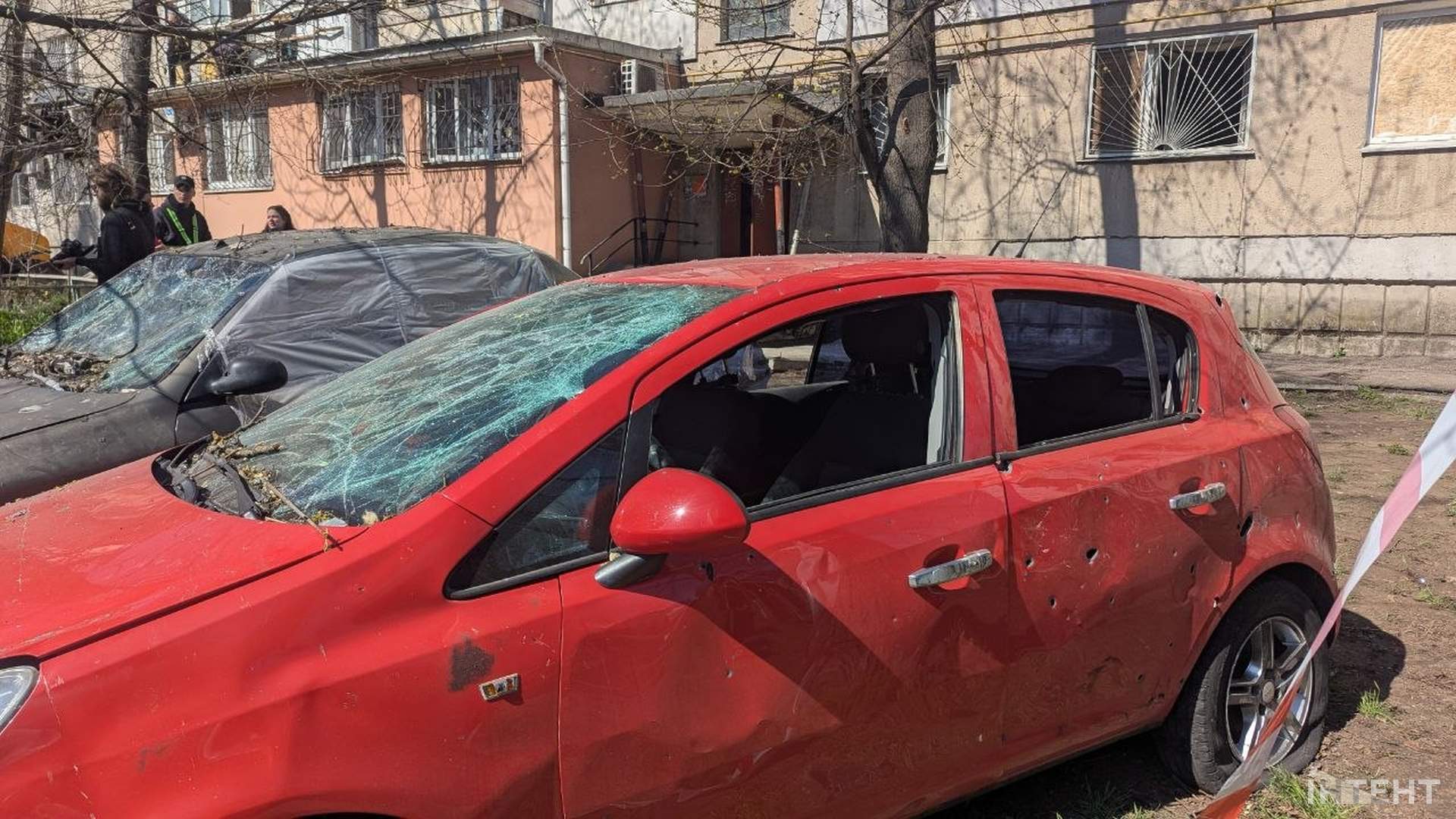 В Одесі через російську атаку горіла п'ятиповерхівка