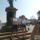 В Одессе прошел "Шаурмарш" против произвола чиновников