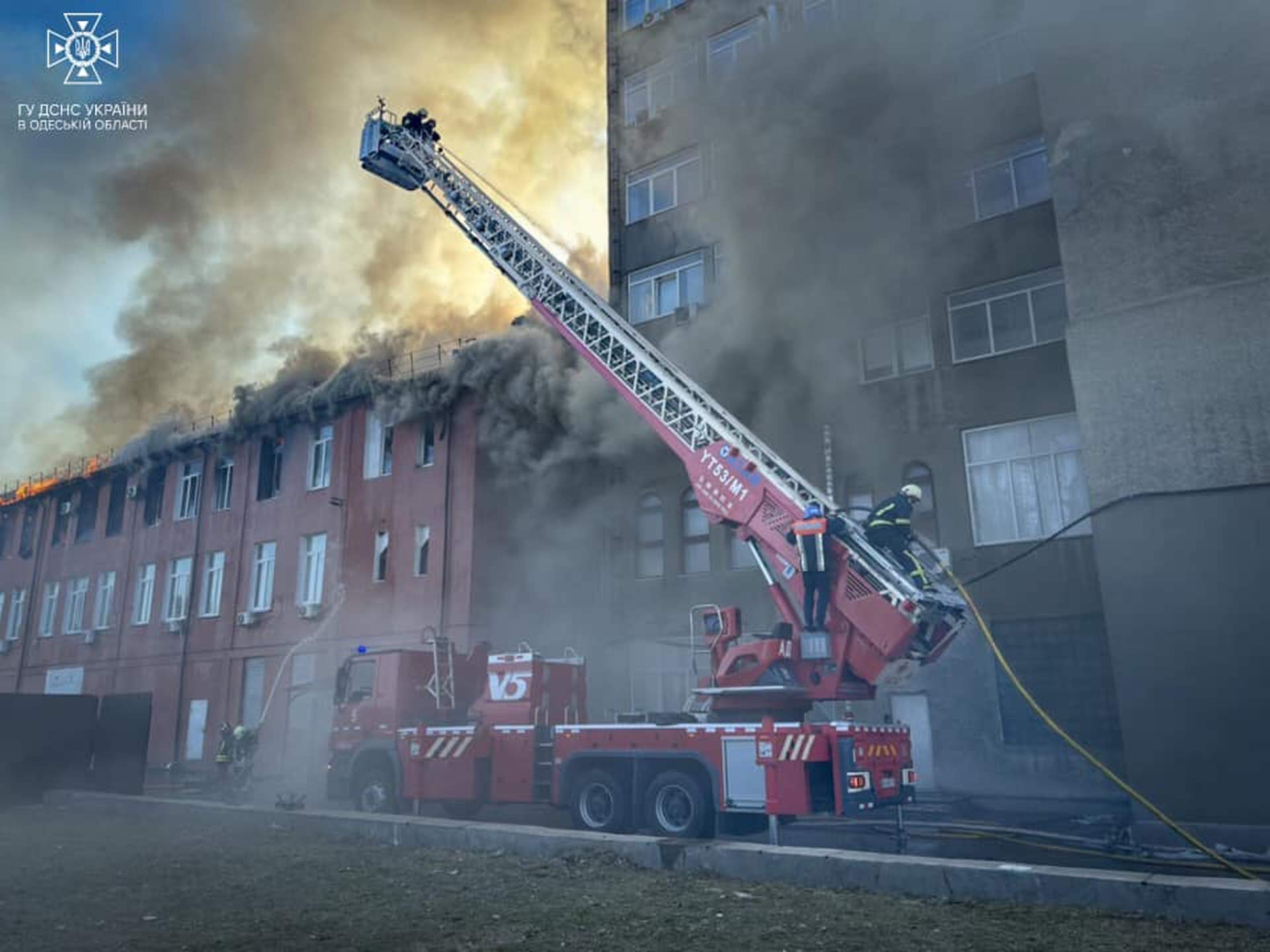В Одесі горів завод