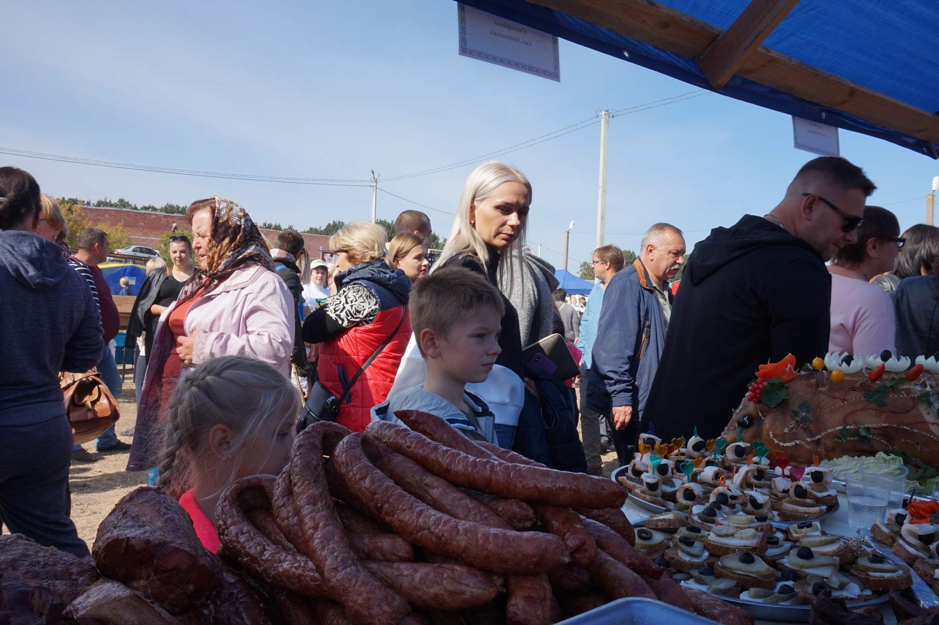 Колбасный праздник: как в Любашевке провели гастрофест
