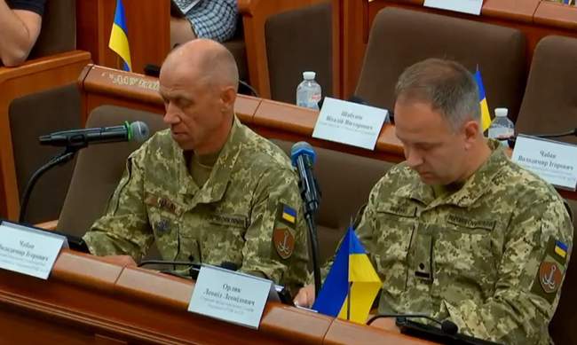 Представники обласного ТЦК. ФОТО: Олексій Гончаренко/Facebook
