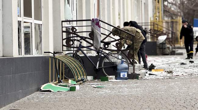Теракт у Миколаєві, лютий. ФОТО: Нацполіція