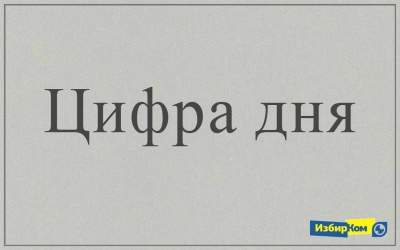 Цифра дня от ИзбирКома