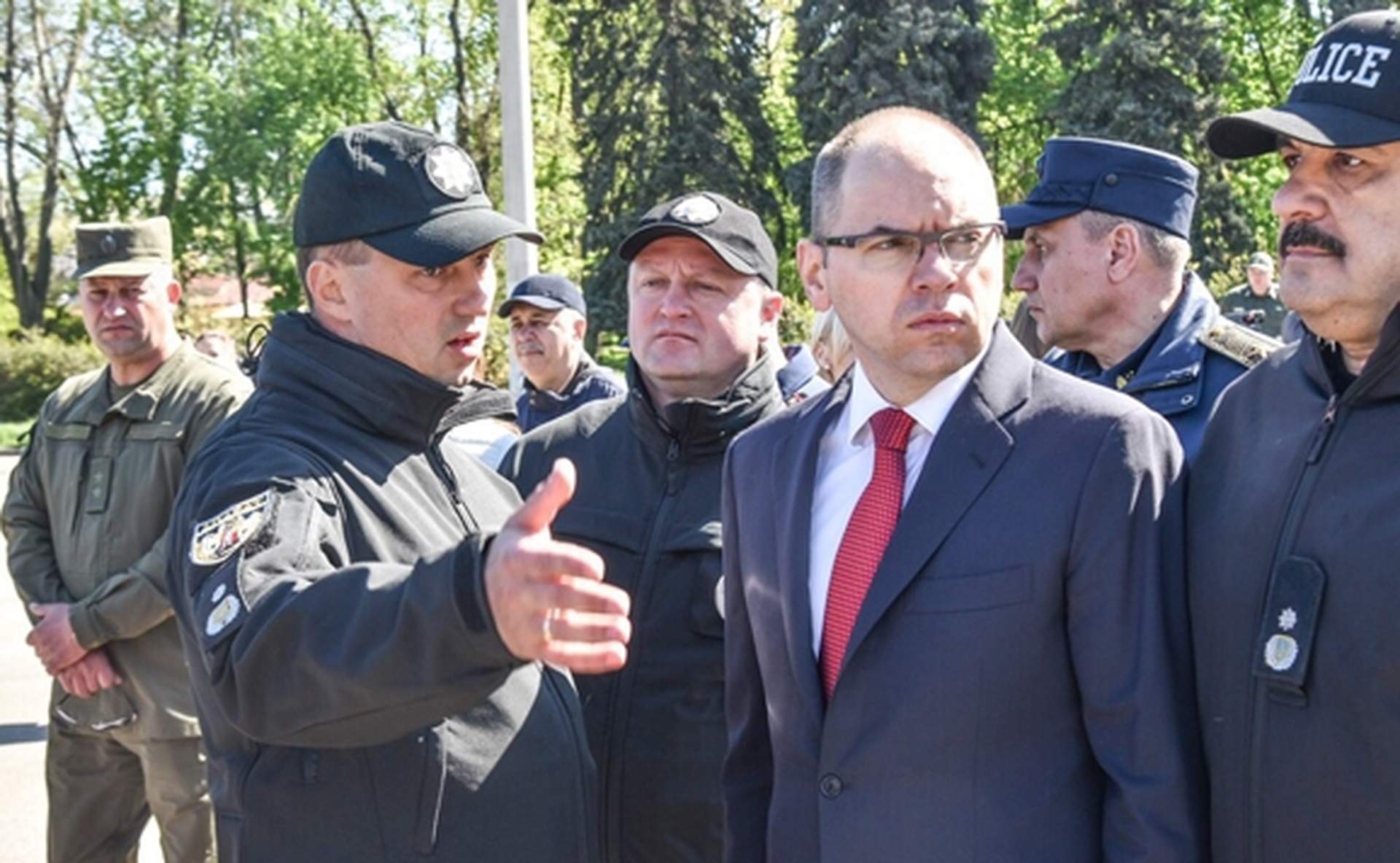 Как в Одессе прошел строевой смотр в преддверии мая