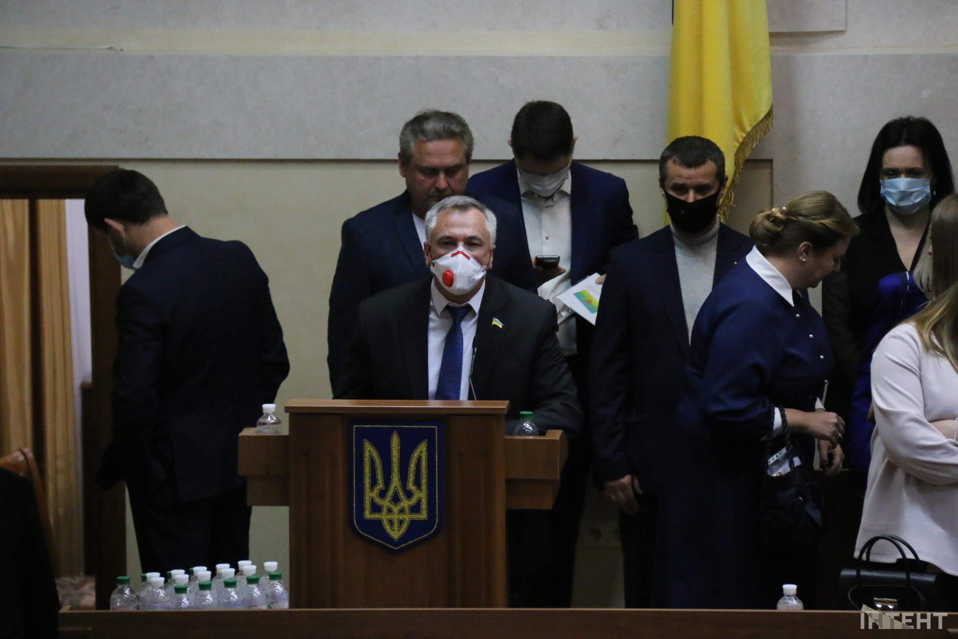Перша сесія нової Одеської обласної ради в кадрах
