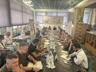 Ірина Верещук на Херсонщині перевірила облаштування гуманітарних хабів та підготовку до опалювального сезону