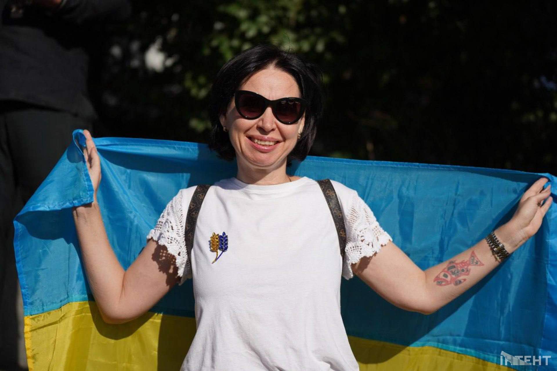 В Одесі розгорнули 34-метровий прапор України до Дня Незалежності