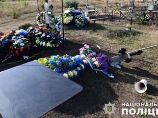 На Миколаївщині невідомі осквернили могили загиблих захисників