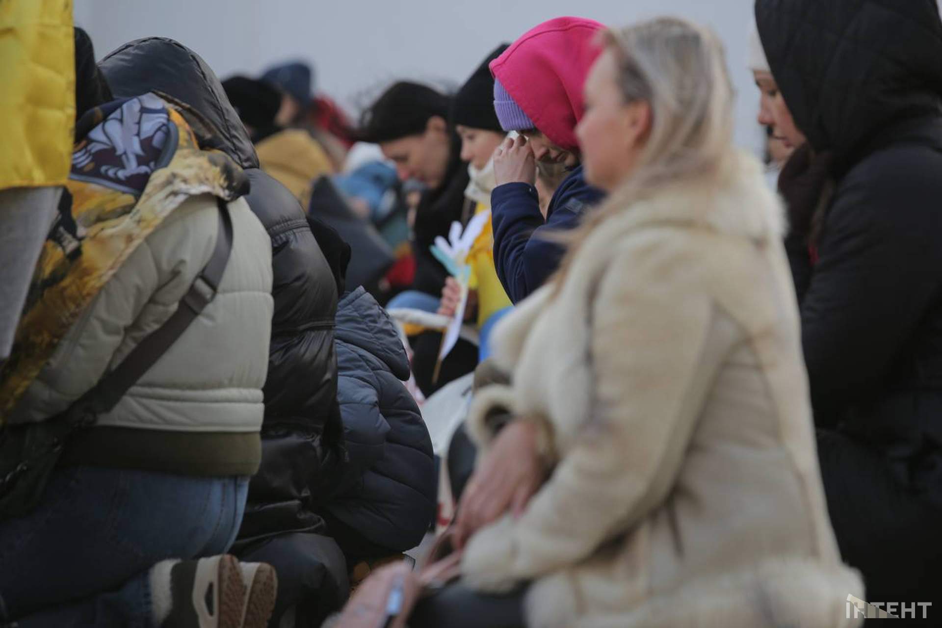 У другу річницю вторгнення одесити вийшли на 26 щосуботню акцію перед мерією